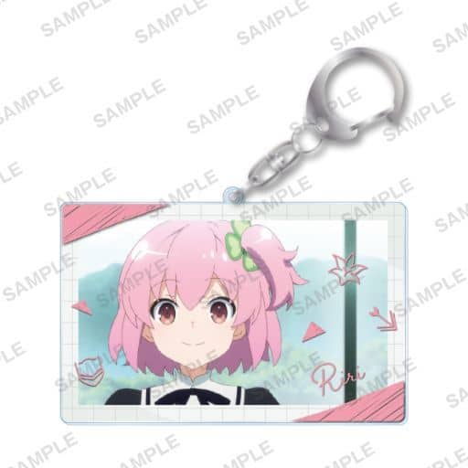 Riri Hitotsuyanagi Assault Lily: Bouquet Cararium Photo Acrylic Key Chain Key Chain [USED]