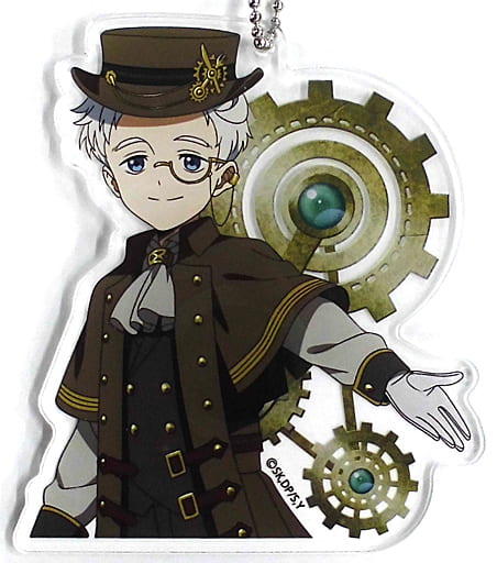 Norman Default Style The Promised Neverland Waku Doki Kuji Acrylic Key Chain Prize G Key Chain [USED]