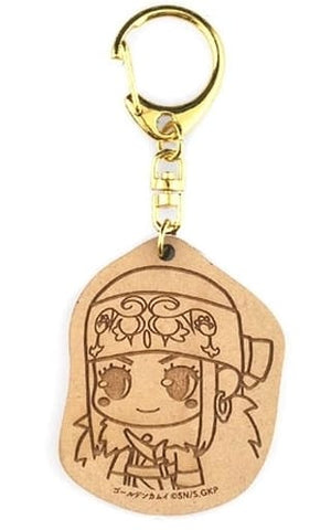 Asirpa 02 Golden Kamuy Wood Key Chain Key Chain [USED]