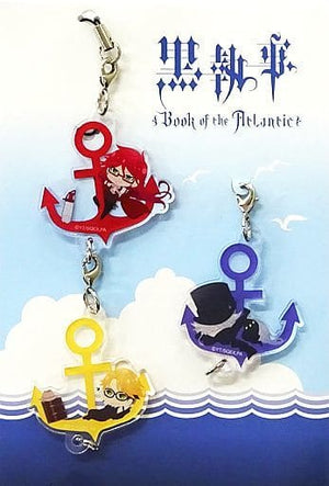 Undertaker Grell Ronald Black Butler: Book of the Atlantic Yurayura Acrylic Charm Set B Charm [USED]