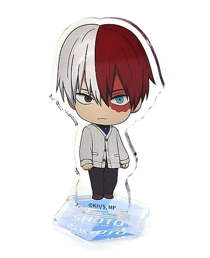 My Hero Academia Shoto Todoroki Mini Acrylic Stand Namja Town 2020 Winter Limited Mini Game: Defeat with Precision! The Speedster's Quirk Fierce Wings Prize B Acrylic Stands [USED]