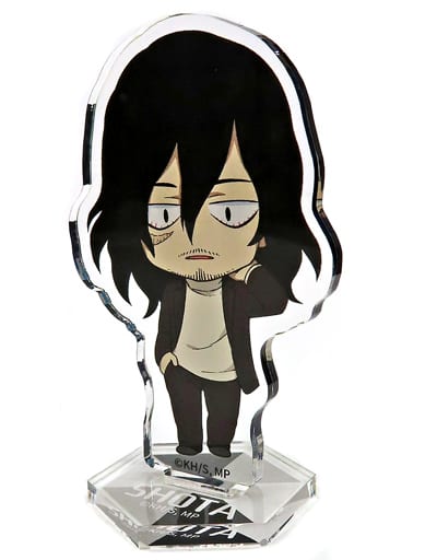 My Hero Academia Shota Aizawa Mini Acrylic Stand Namja Town 2020 Winter Limited Mini Game: Defeat with Precision! The Speedster's Quirk Fierce Wings Prize B Acrylic Stands [USED]