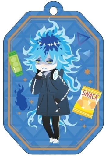 Idia Shroud Disney: Twisted-Wonderland Trading Oshi Pita Key Chain Vol.2 Key Ring [USED]