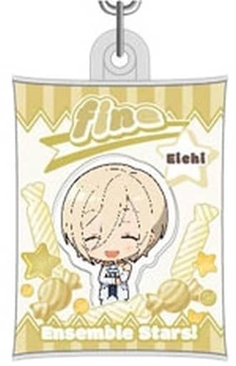 Eichi Tenshouin Ensemble Stars! Air Fluffy Keychain B Key Chain [USED]