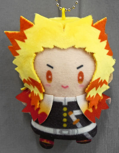 Kyojuro Rengoku Demon Slayer: Kimetsu no Yaiba PUPPELA Finger Mascot Collection Vol.2 Key Chain [USED]