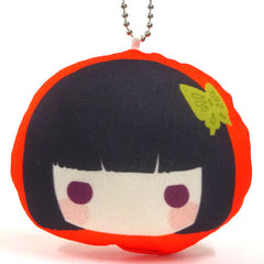 Akiko Yosano Bungo Stray Dogs DEAD APPLE Kaokao Design Mochifuwa Cushion Key Chain A Key Chain [USED]