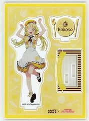 Kokoro Tsurumaki BanG Dream! Girls Band Party! Exclusive Artwork Acrylic Stand Panel Coco's Delish Party! Campaign Store Exclusive Acrylic Stand [USED]