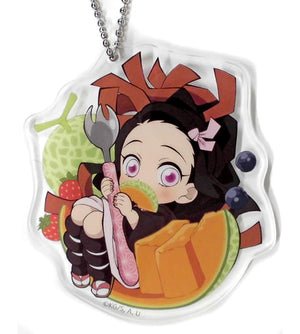 Nezuko Kamado Demon Slayer: Kimetsu no Yaiba Local SD Acrylic Charms Total Concentration Exhibition Hokkaido Venue Limited Charm [USED]