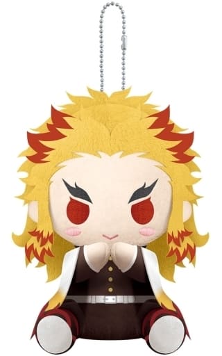 Kyojuro Rengoku Demon Slayer: Kimetsu no Yaiba Pitanui Key Ring [USED]