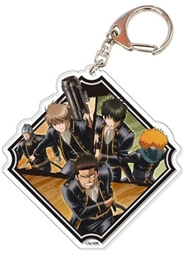 Shinsengumi 03 Gintama: The Very Final Deka Acrylic Keychain Key Chain [USED]