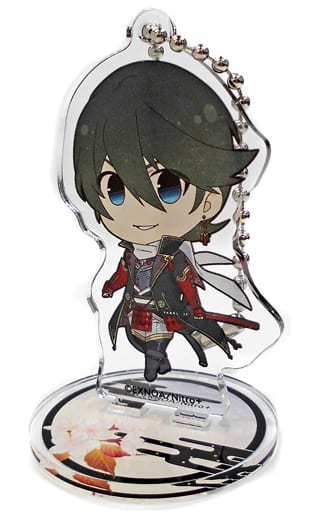 Horikawa Kunihiro Touken Ranbu ONLINE Trading Acrylic Stand Key Chain Kiwame Ver. animatecafe Kiwame Limited Key Chain [USED]