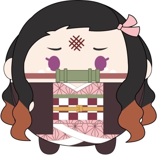 Nezuko Kamado Demon Slayer: Kimetsu no Yaiba Fluffy Kororin 4 Key Ring [USED]