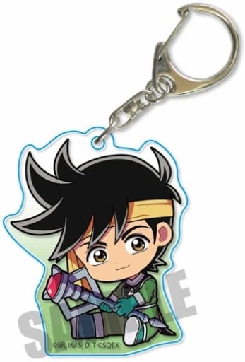 Popp Magical Booster Dragon Quest: The Adventure of Dai Gyugyutto Acrylic Key Chain Key Ring [USED]