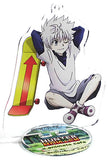 Killua Zoldyck Hunter x Hunter Big Acrylic Stand Key Chain animatecafe Hunter Exam Edition Limited Key Chain [USED]