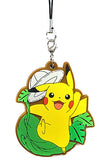 Pikachu Front Pokemon the Movie: Secrets of the Jungle Rubber Strap Collection Theater Limited Key Chain [USED]