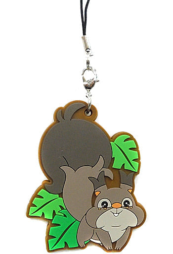 Skwovet Pokemon the Movie: Secrets of the Jungle Rubber Strap Collection Theater Limited Key Chain [USED]