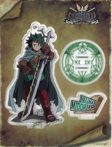 My Hero Academia Izuku Midoriya Acrylic Stand Keychain Jukketsu Costumes Keychains [USED]