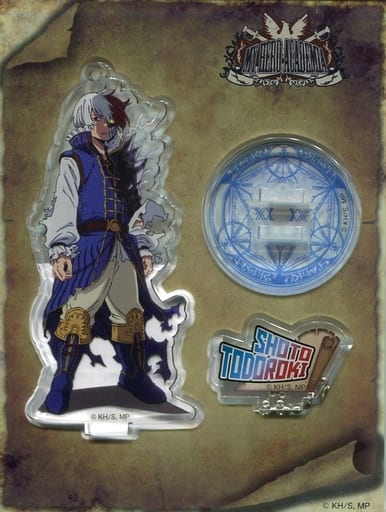 My Hero Academia Shoto Todoroki Acrylic Stand Keychain Jukketsu Costumes Keychains [USED]