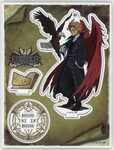 Hawks My Hero Academia Acrylic Stand Keychain Jukketsu Costumes Key Chain [USED]