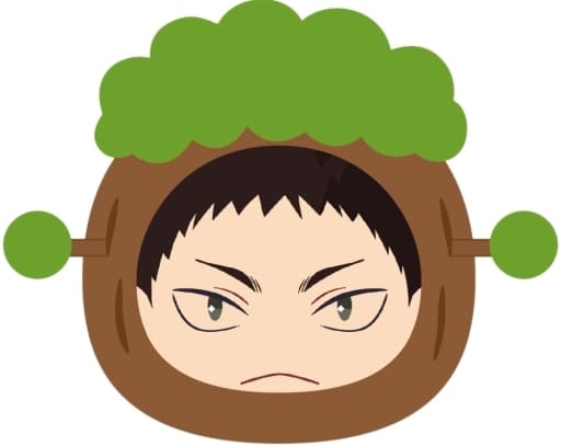 Hajime Iwaizumi Haikyu!! TO THE TOP Anizukin Part 2 Key Ring [USED]