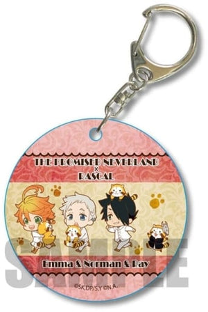 Emma, etc. A The Promised Neverland X Rascal Puni Puni Key Chain Key Chain [USED]