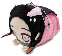 Nezuko Kamado Demon Slayer: Kimetsu no Yaiba X Randen X Eigamura X Kyoto City Transportation Bureau Mochikororin Eigamura Ver. Key Ring [USED]