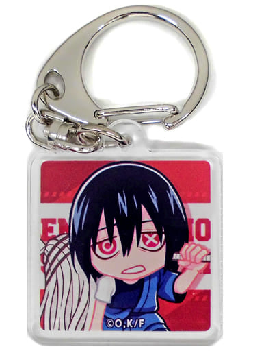 Fire Force Shinmon Benimaru Kawaseru Kuji Limited Acrylic Keychain Prize G Keychains [USED]