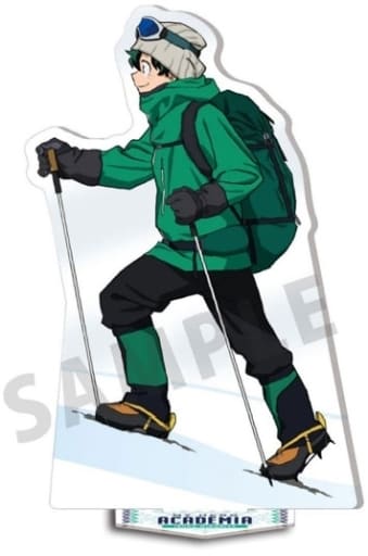 My Hero Academia Izuku Midoriya Snowy Mountain Climbing Acrylic Stand Acrylic Stands [USED]