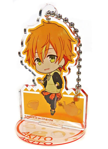 Akito Shinonome Hatsune Miku: Colorful Stage! Trading Acrylic Stand Key Chain Animax Cafe+ & Colabono Limited Key Chain [USED]
