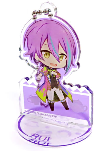Rui Kamishiro Hatsune Miku: Colorful Stage! Trading Acrylic Stand Key Chain Animax Cafe+ & Colabono Limited Key Chain [USED]