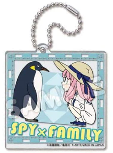 Penguin Anya Forger SPY x FAMILY Makeup Key Chain Key Chain [USED]