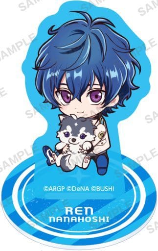 Ren Nanahoshi Argonavis from BanG Dream! AAside Mugyutto Trading Acrylic Stand Acrylic Stand [USED]