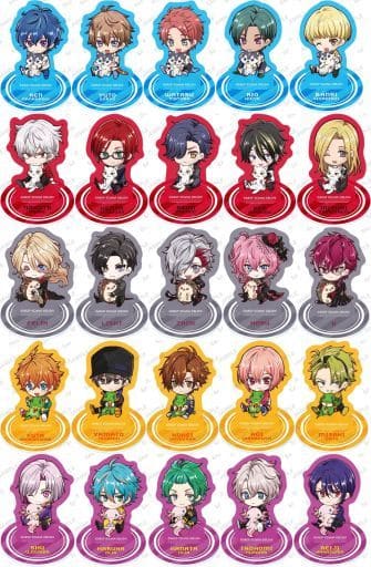 Ren Nanahoshi, etc. Argonavis from BanG Dream! AAside Mugyutto Trading Acrylic Stand All 25 Types Set Acrylic Stand [USED]