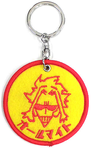 My Hero Academia All Might Patch Keychain Keychains [USED]