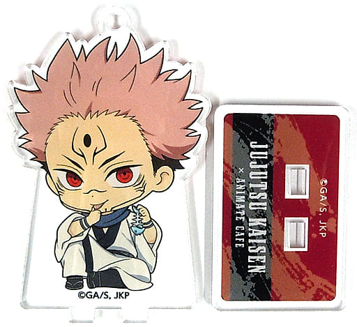 Ryomen Sukuna Jujutsu Kaisen Trading Acrylic Stand Key Chain animate cafe Limited Key Chain [USED]