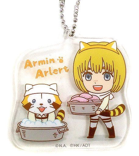Armin Arlert Rascal Rascal X Attack on Titan Acrylic Key Chain Part 2 Key Chain [USED]