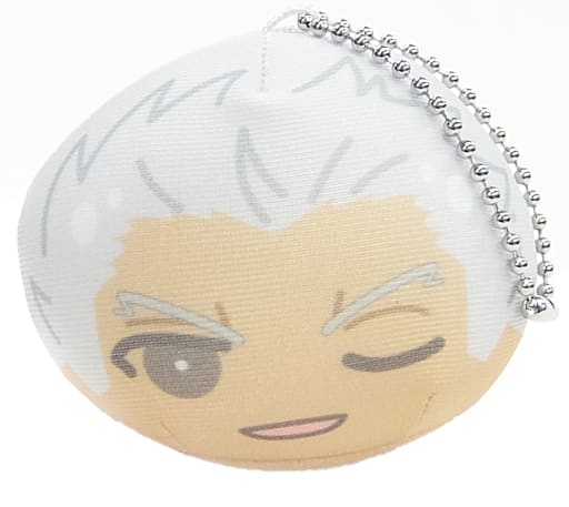 Archer Wink Ver. Fate/stay night: Heaven's Feel Omanjuu Niginigi Mascot amiami Limited Box Purchase Privilege Key Ring [USED]