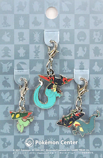 Dreepy Drakloak Dragapult Pokemon National Pokedex Metal Charm Pokemon Center Limited Set of 3 Charm [USED]