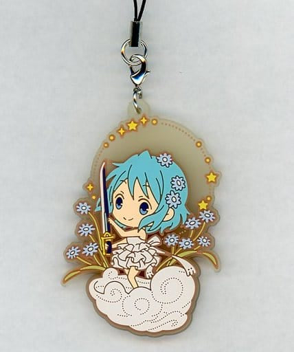 Sayaka Miki Puella Magi Madoka Magica The Movie Rebellion Rubber Strap Collection Key Chain [USED]