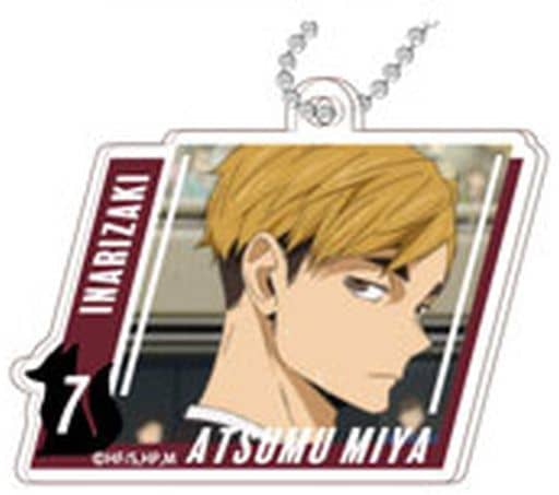 Atsumu Miya B Haikyu!! TO THE TOP Decofla Acrylic Key Chain Inarizaki High School Key Chain [USED]