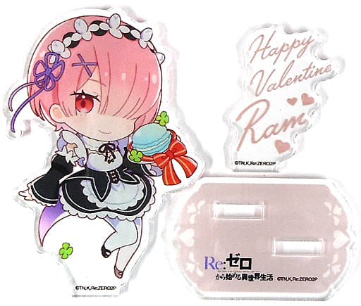 Ram Re:ZERO -Starting Life in Another World- Acrylic Stand Cookpadlive Cafe Seireisai Limited Acrylic Stand [USED]
