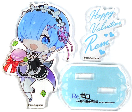Rem Re:ZERO -Starting Life in Another World- Acrylic Stand Cookpadlive Cafe Seireisai Limited Acrylic Stand [USED]