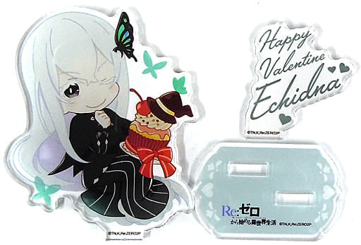 Echidna Re:ZERO -Starting Life in Another World- Acrylic Stand Cookpadlive Cafe Seireisai Limited Acrylic Stand [USED]