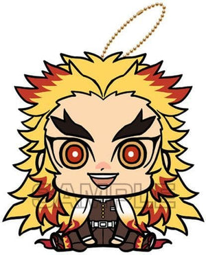 Kyojuro Rengoku Demon Slayer: Kimetsu no Yaiba Chimarins Mascot Key Chain [USED]