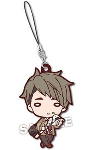 Osamu Miya Haikyu!! Nitotan Uniform Inarizaki High School Rubber Mascot Key Chain [USED]