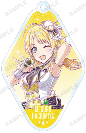 Hachimiya Meguru THE IDOLM@STER Shiny Colors Ani-Art Trading Acrylic Key Chain Ver.A Key Chain [USED]