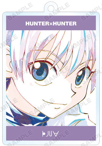 Killua Zoldyck Hunter x Hunter Ani-Art Trading Acrylic Key Chain Key Chain [USED]