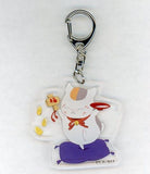 Nyanko-sensei Natsume's Book of Friends: The Waking Rock and the Strange Visitor Acrylic Key Chain Decotto by animatecafe Limited Key Chain [USED]