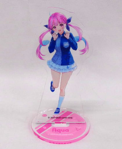 Minato Aqua VTuber Hololive Acrylic Stand Lawson Loppi HMV & Books Online Limited Acrylic Stands [USED]
