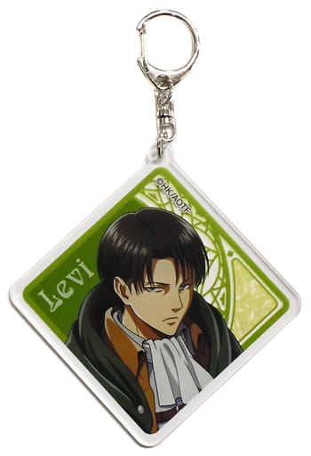 Levi Ackerman Attack on Titan The Final Season Newly Drawn Acrylic Key Chain Don Quijote Limited Key Chain [USED]